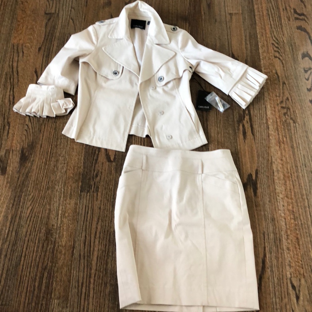 Jacket and skirt